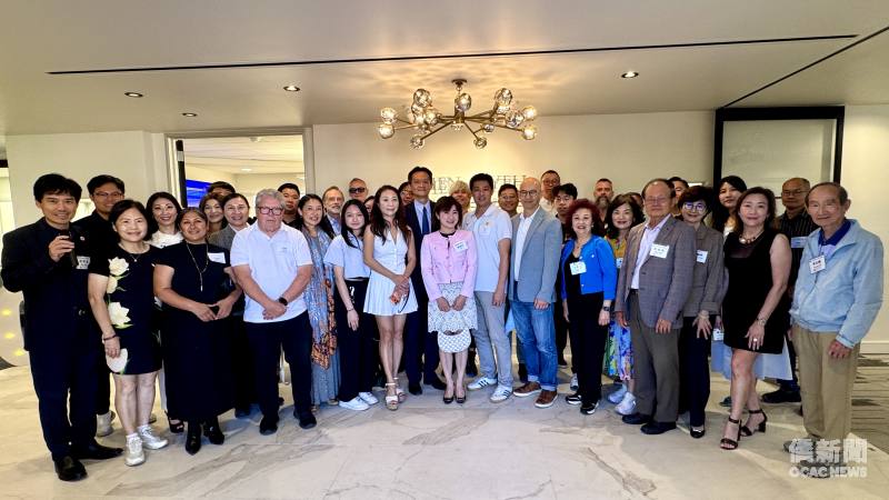 柑縣臺美商會安排新創企業團與柑縣創投圈人士面對面交流。