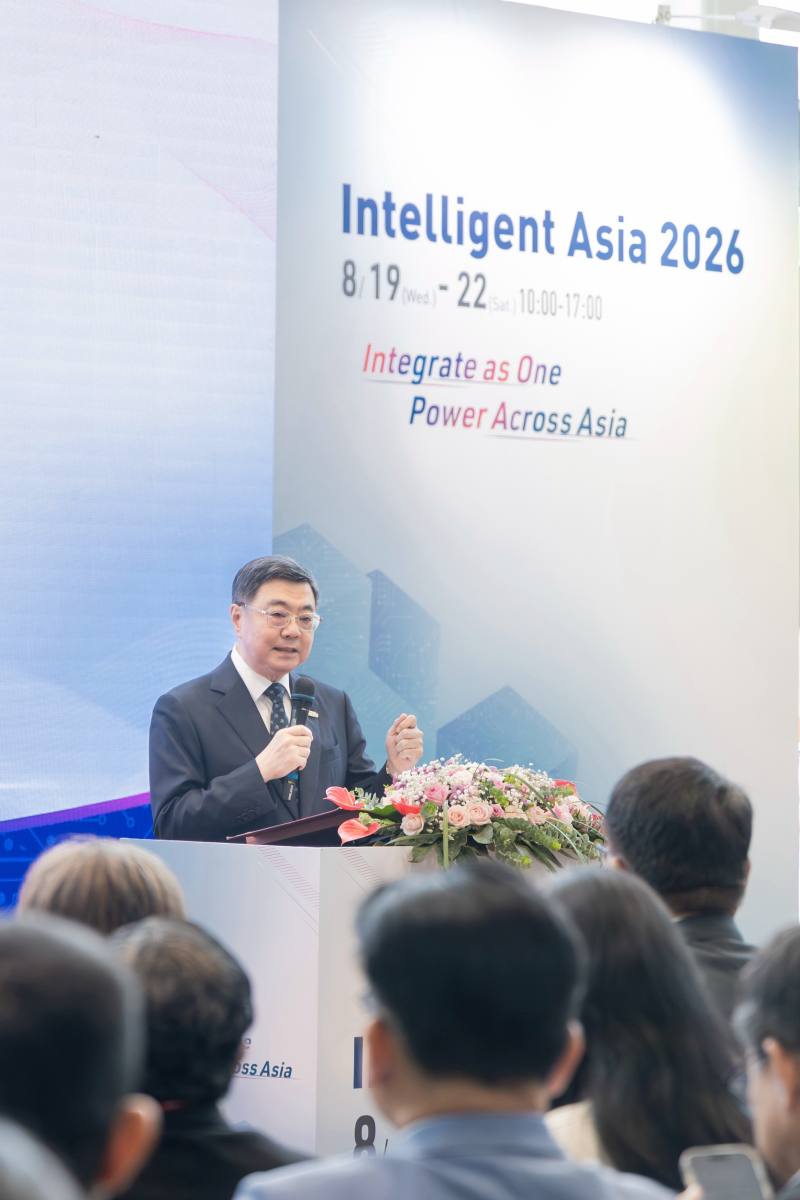 2026年8月19日行政院長卓榮泰出席「台灣機器人與智慧自動化展」暨「台北國際自動化工業大展」開幕典禮