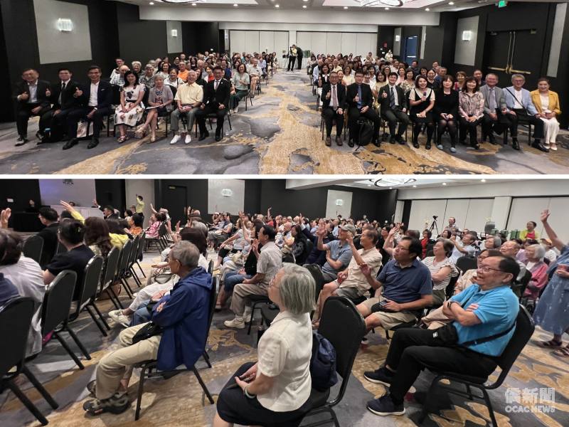 臺中榮民總醫院團隊於紐澤西舉辦健康講座，民眾出席踴躍，QA互動熱絡，活動圓滿成功。