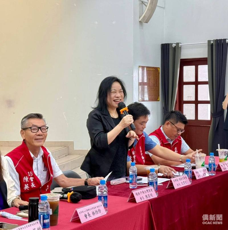 僑務組組長文君妃在致詞表示，青年走訪越南臺商企業，不僅能了解臺商在越南的發展歷程，也能從前輩經驗中看見產業布局與海外創業的實務經驗。