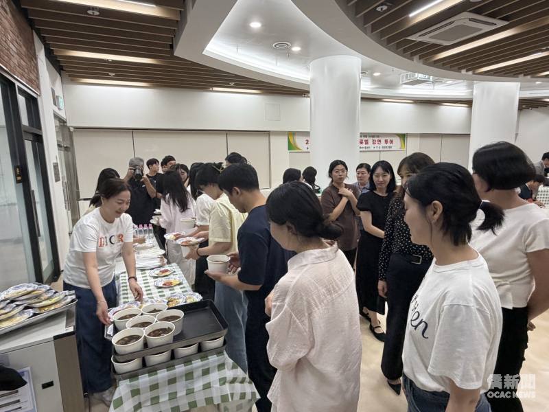 活動會場氣氛熱鬧、香氣四溢