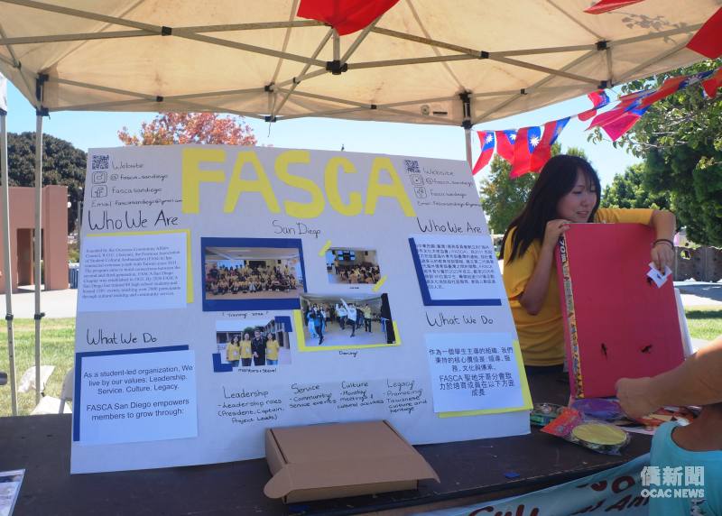 Project Leader Katharine Tsuar shared FASCA with guests and redeemed bingo card with prize poker
