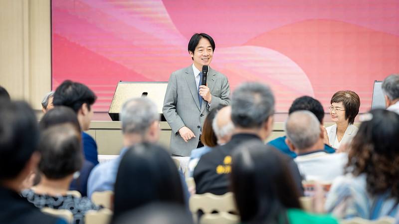 賴清德總統21日下午出席「彰化縣產業座談會」