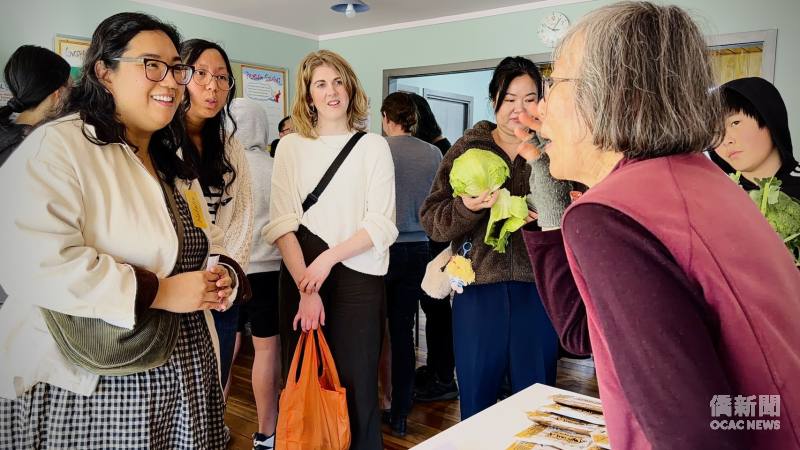 Taking on the role of a shopkeeper and conducting the entire TCML auction in Mandarin
Rosie is on the far right.