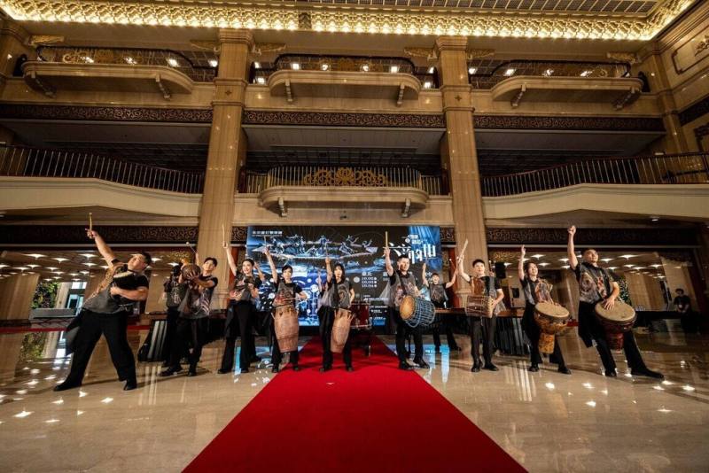 朱宗慶打擊樂團擊樂劇場「六部曲」將再度搬演，24日舉行宣告演出記者會，藝術總監朱宗慶表示，樂團製作再進化，強調精準、細膩與溫度。（朱宗慶打擊樂團提供）