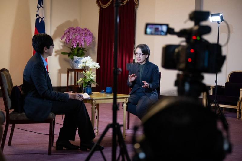 副總統接受《中央社》及《中央廣播電台》聯合訪問