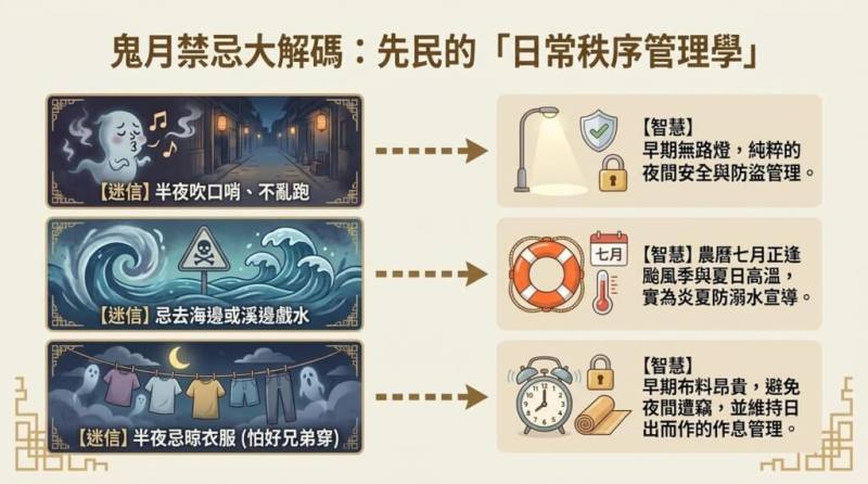 內政部表示解釋農曆7月民間習俗。（圖取自內政部網頁moi.gov.tw/）