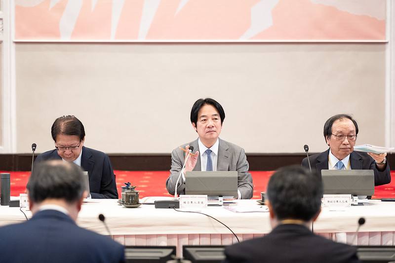 賴清德總統27日下午主持「健康台灣推動委員會第8次委員會議」
