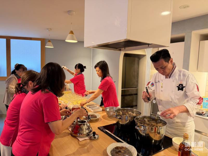 台灣國際美食創新交流協會也協助完成美食