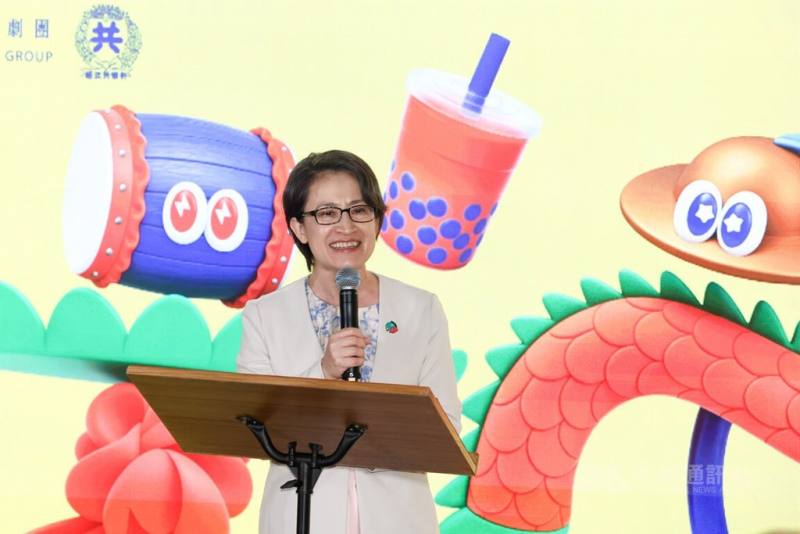 Vice President Hsiao Bi-khim delivers remarks at a press event in Taipei on Monday promoting the National Cultural Association of Taiwan's "2026 Taiwan Day" cultural events in Poland. CNA photo Aug. 31, 2026