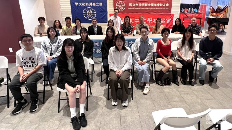 「2026師大大師藝術節」新聞發布會，多位臺美藝術家共同出席。