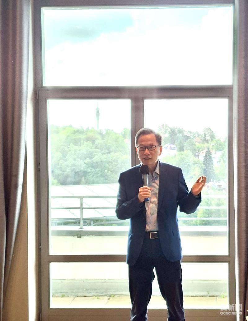 駐德國代表處大使谷瑞生致詞。