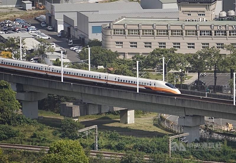 台灣高速鐵路股份有限公司國慶疏運加開88班。（中央社檔案照片）