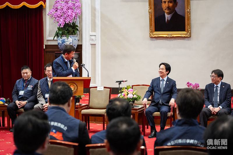 總統接見神奈川縣日華親善協會訪團　盼深化臺日產業合作　攜手打造安全韌性非紅供應鏈