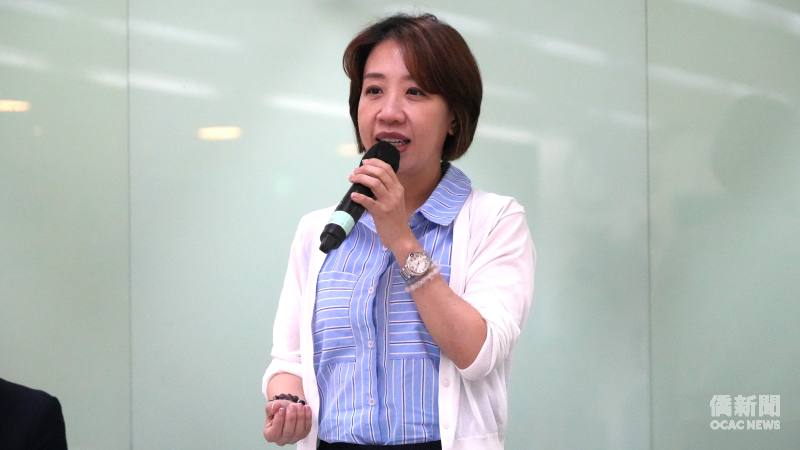 僑務委員會副委員長李姸慧致詞
