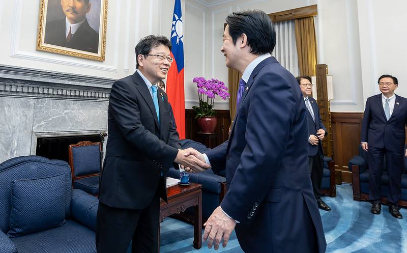 總統接見「思考台灣海峽和平穩定國會議員之會」訪團