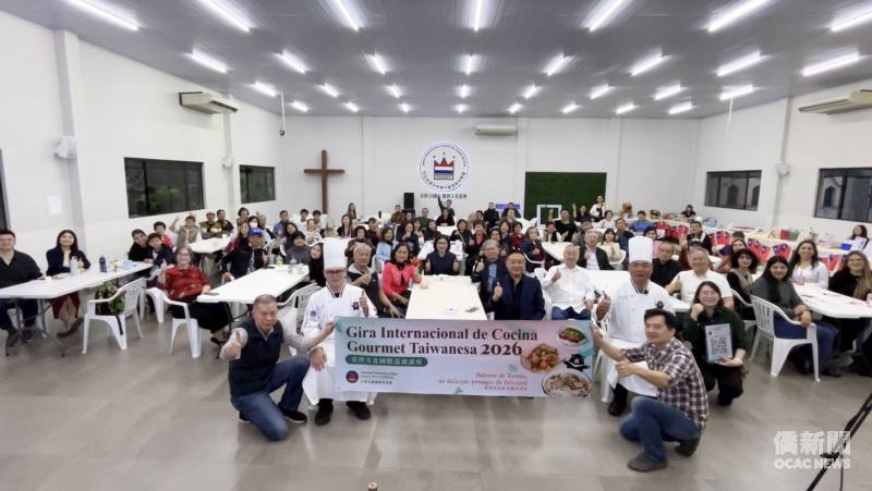 巴拉圭最終站東方市共計約300餘名當地主流與僑胞共同參與活動