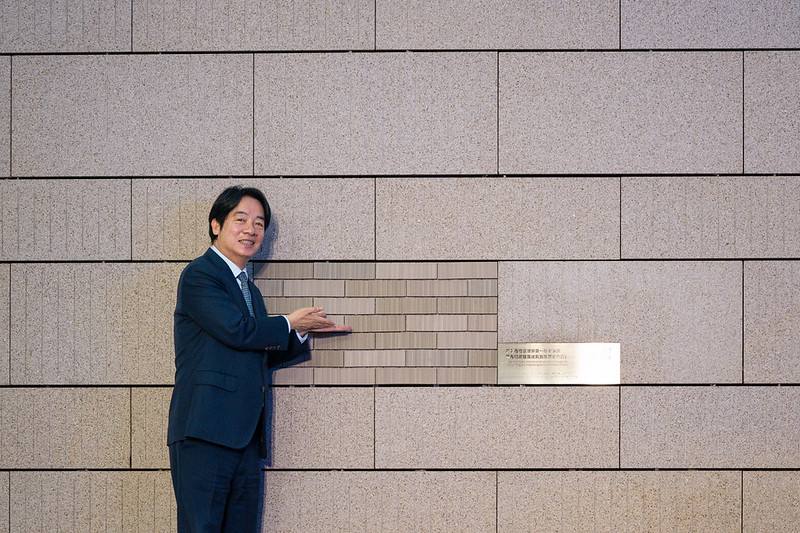 總統出席「續寫百年驛站 開啟臺南未來」臺南車站揭牌典禮