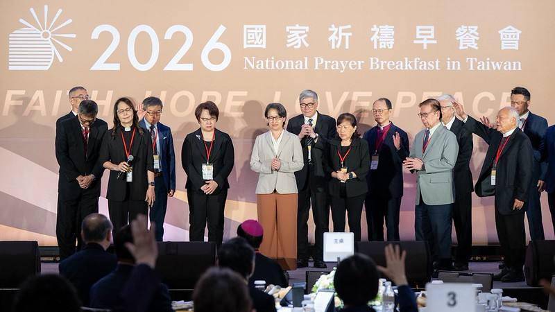 副總統出席國家祈禱早餐會　祈願臺灣在變動中站穩腳步、持續前行