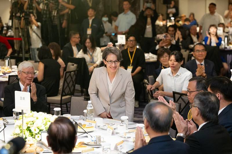 蕭美琴副總統18日上午出席「2026國家祈禱早餐會」