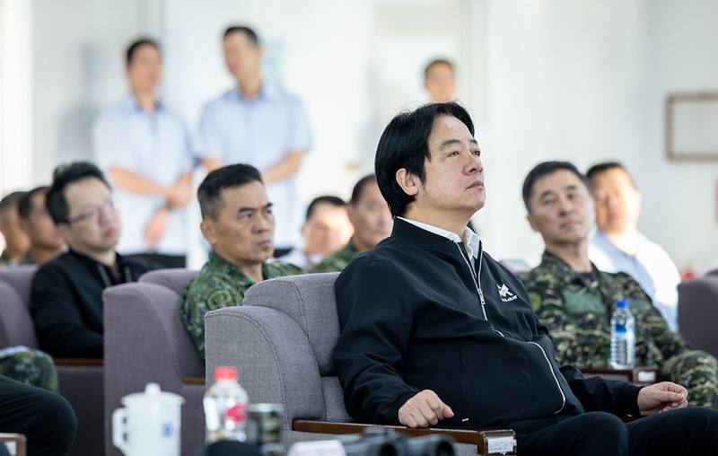 總統視導「115年三軍聯合精準飛彈射擊」
