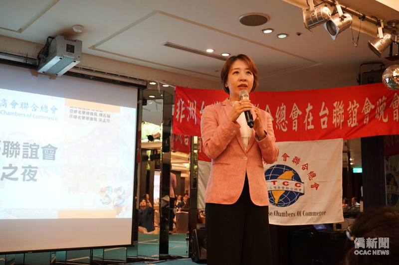 僑務委員會副委員長李姸慧致詞