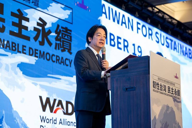 總統致詞　盼以韌性輸出信心、以團結守護民主　讓世界更加安全