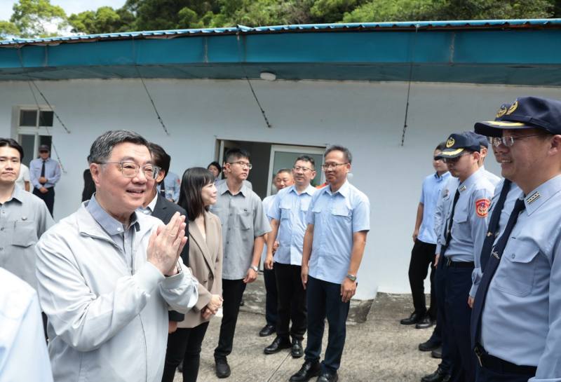 2026年9月18日行政院長卓榮泰視察海巡署第十一巡防區指揮部廳舍現況與整建計劃