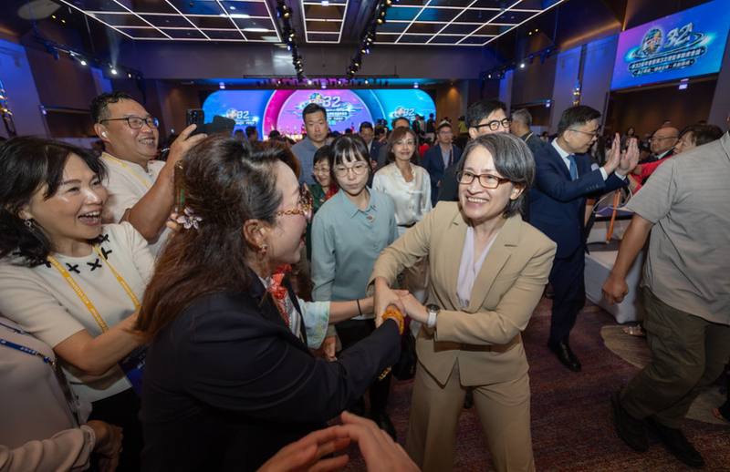 副總統出席「世界台灣商會聯合總會第32屆年會暨第3次理監事聯席會議開幕典禮」