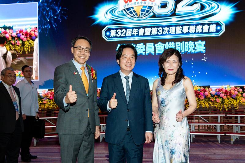 總統出席「世界台灣商會聯合總會第32屆年會暨第3次理監事聯席會議僑委會惜別晚宴」