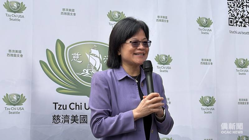 僑務委員會副委員長賴麗瑩致詞