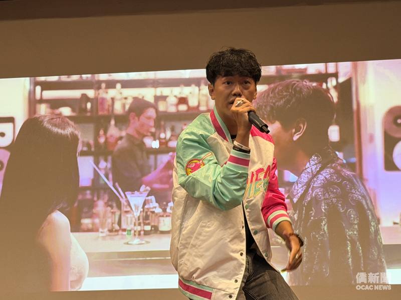 「青年百億海外圓夢基金計畫」臺灣青年柯鈞耀以流利地道的臺語表演饒舌，驚豔全場觀眾。