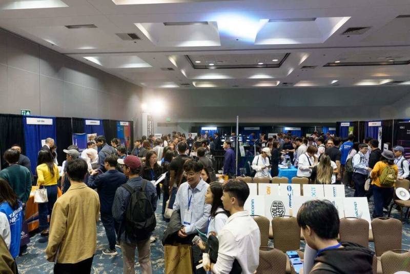 Taiwan Career Day矽谷就業博覽會美國時間26日舉行，吸引大批人潮。（主辦單位提供）