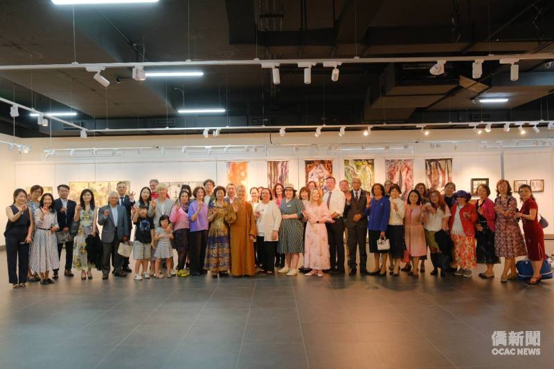 「空。象之間」澳臺意象文化交流展開幕典禮吸引百人出席與會。