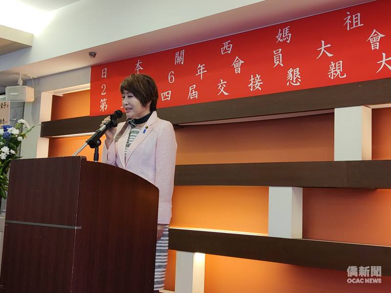 東大阪市議員野田彰子致詞。