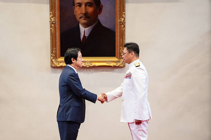 總統主持「中華民國115年10月份將官晉任授階典禮」