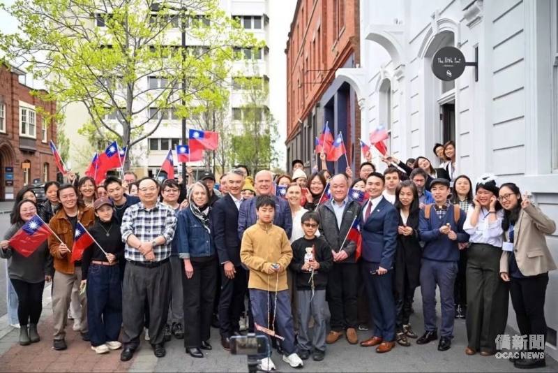 塔斯馬尼亞臺灣同鄉會國慶午宴大合照。