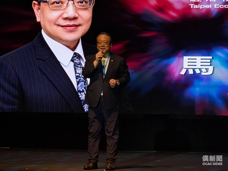 洛杉磯辦事處處長馬博元表示以藝術共度雙十國慶別具意義。