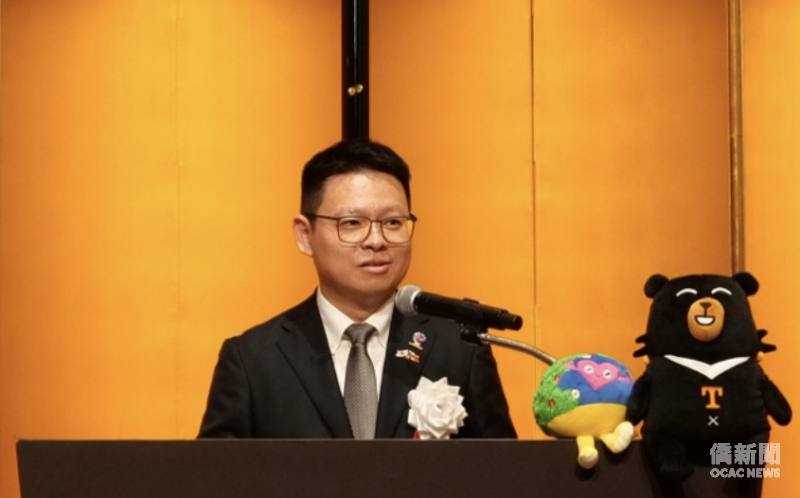 駐橫濱辦事處處長蘇岳壐感謝各界長年支持臺灣。