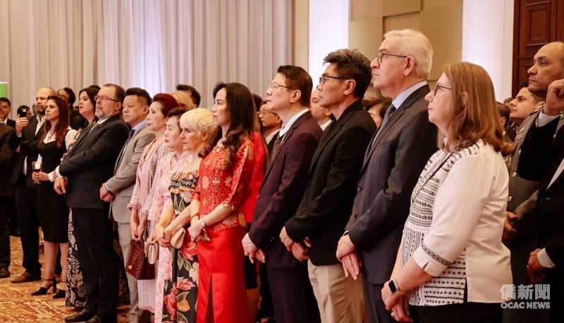 多為友臺外交使節、巴西警政學界人士及議員，以及僑界人士出席雙十國慶酒會