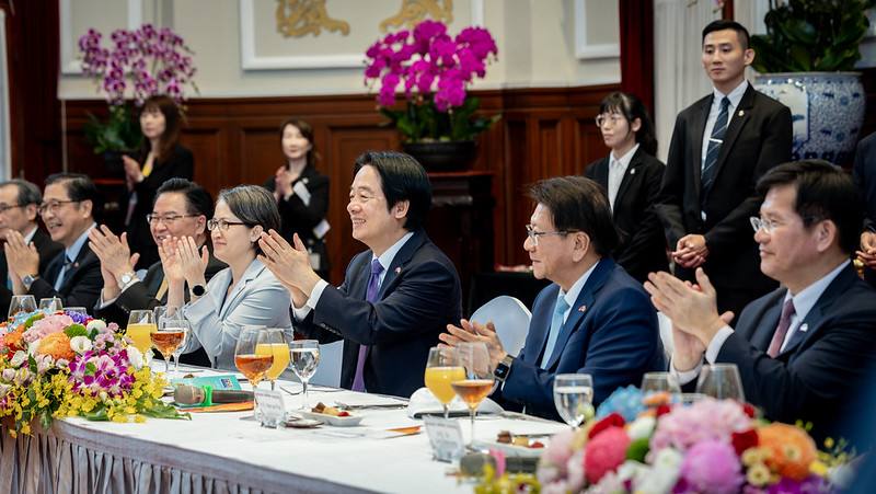總統國宴宴請史瓦帝尼王國國王恩史瓦帝三世暨王妃祖瑪