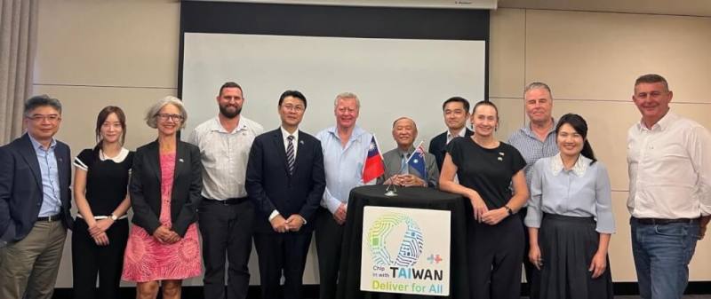 澳洲北領地議會成立「友台小組」，將力挺與台灣深化經貿與議會互動。 （駐布里斯本辦事處提供）