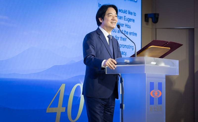 總統致詞，盼持續提升醫療服務，朝「健康台灣」目標邁