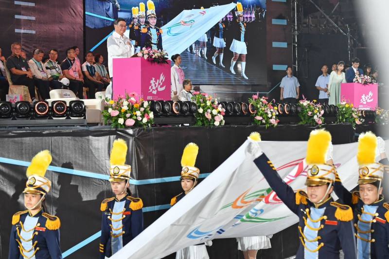 2026年10月17日行政院長卓榮泰出席「115年全民運動會」開幕典禮