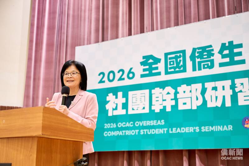 僑委會賴麗瑩副委員長致詞