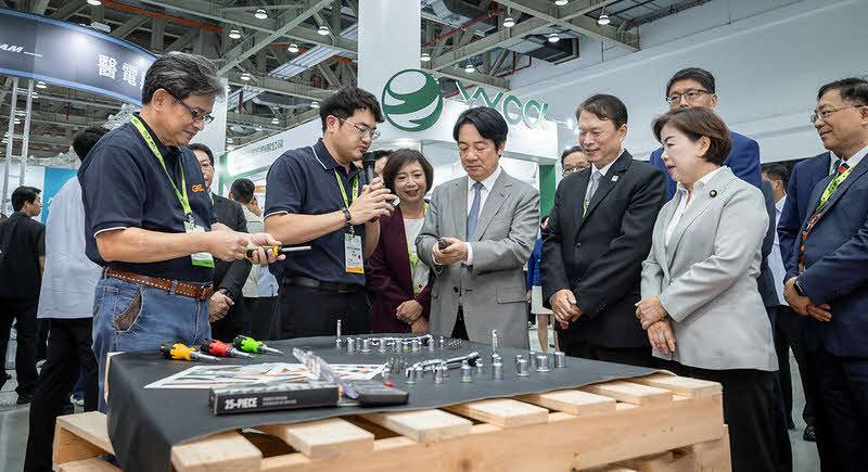 總統出席「2026 TiTEＸIHT台灣國際五金工具博覽會Ｘ五金工業展」