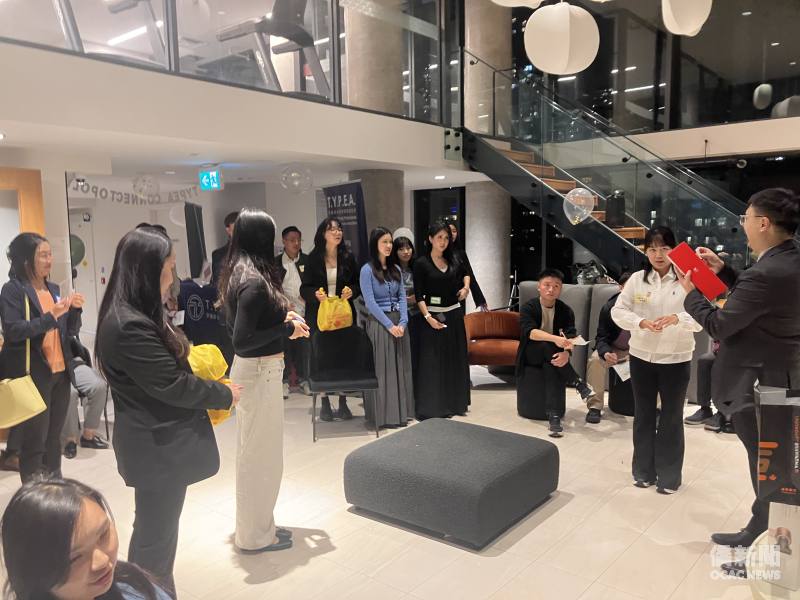 活動安排豐富多元，T.Y.P.E.A.副會長陳彥宇現場抽獎，抽出幸運參與者獲得精美獎品。