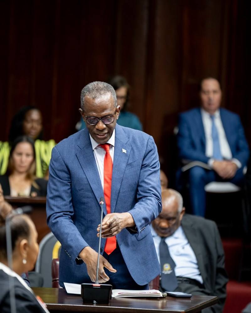 Saint Lucian Prime Minister Philip J. Pierre. Image taken from Pierre's Facebook page