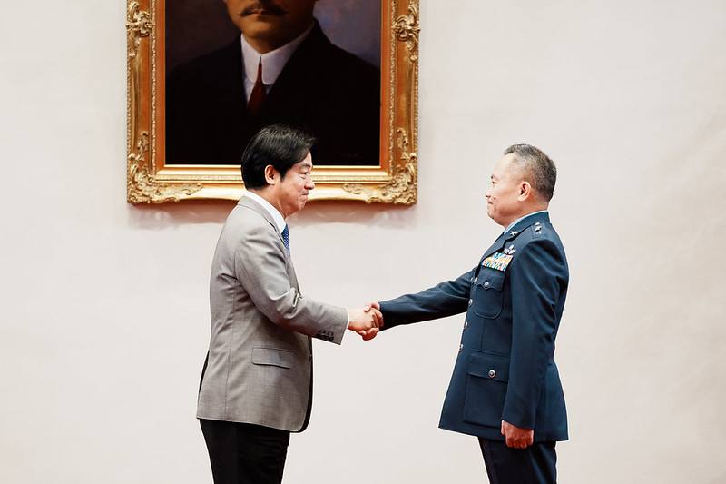 總統主持「中華民國115年11月份將官晉任授階典禮」